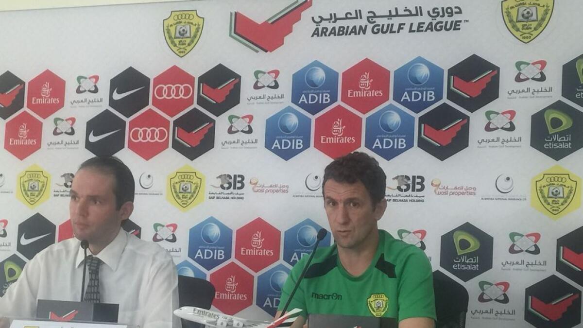 Football: We cannot afford to relax, says Al Wasl coach Rodolfo
