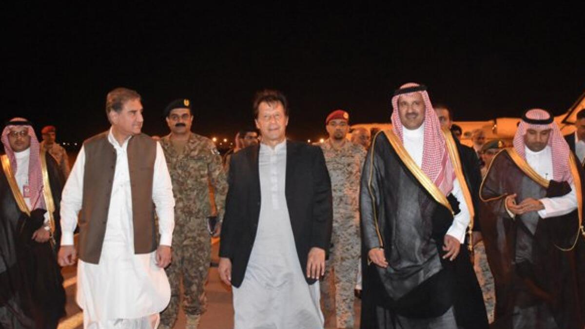 Imran Khan arrives in Saudi to attend investment conference