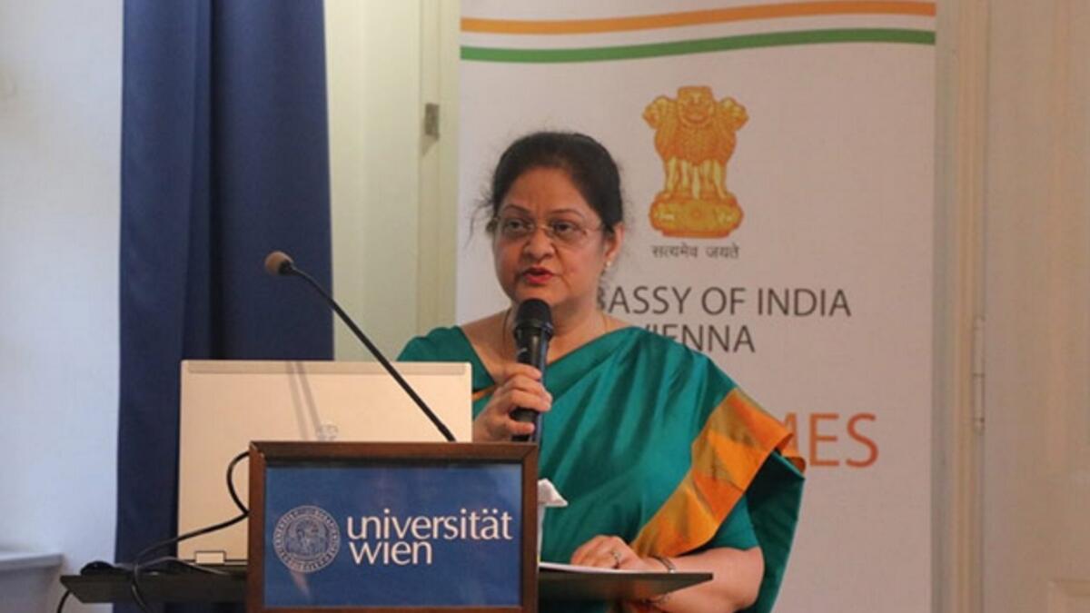 Indian envoy, Ambassador to Austria, Renu Pall, 