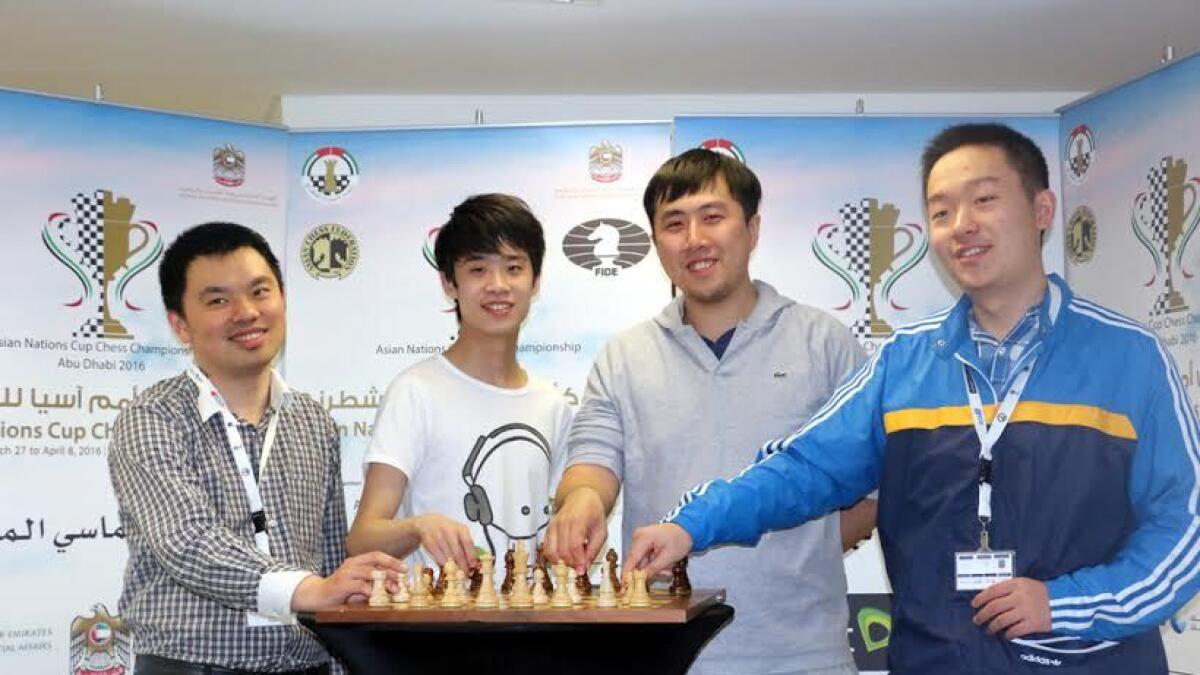 China dominate Asian Rapid chess event in Abu Dhabi