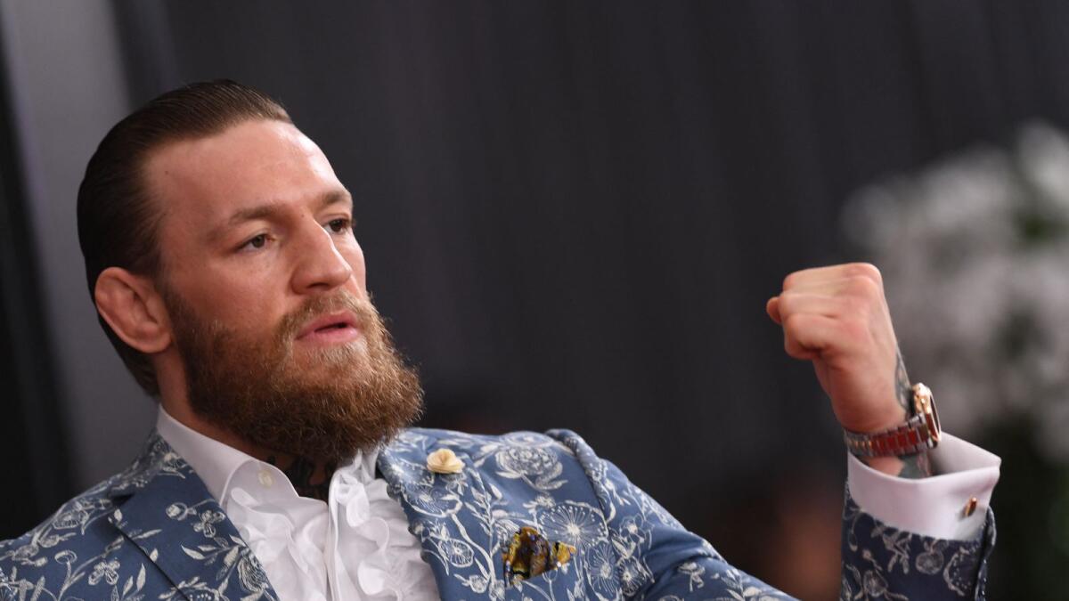 Irish mixed martial arts superstar Conor McGregor. (AFP file)
