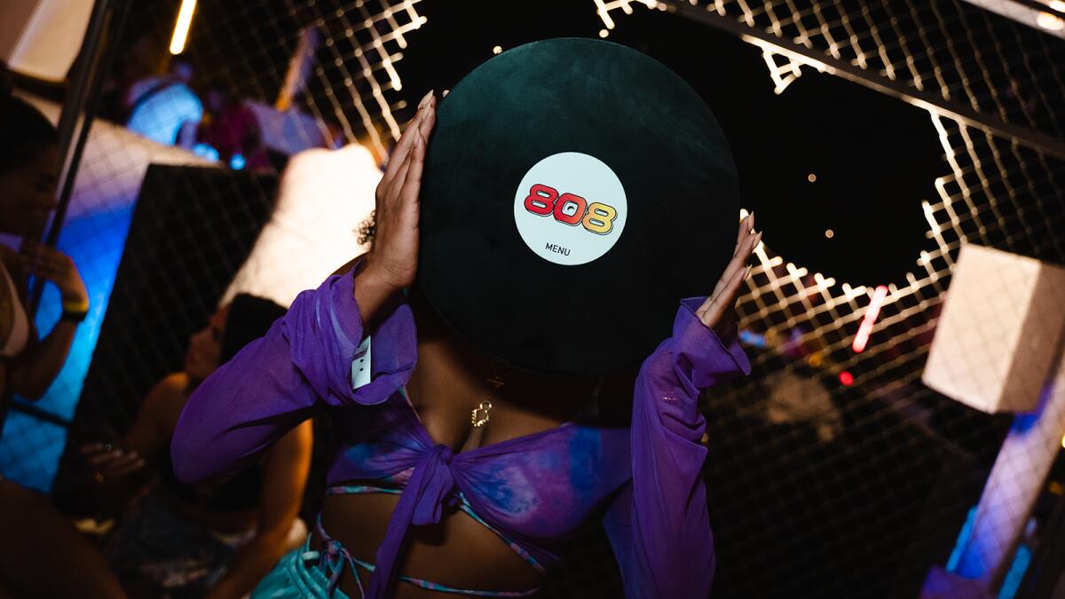 Urban party. Cove Beach Abu Dhabi is set to launch an all-new weekly R&amp;B and hip-hop party, 808, this Friday taking you back to the old school with nostalgic beats from the ‘80s and ‘90s. It starts at lunchtime and carries on to the wee hours, so get ready to spin.