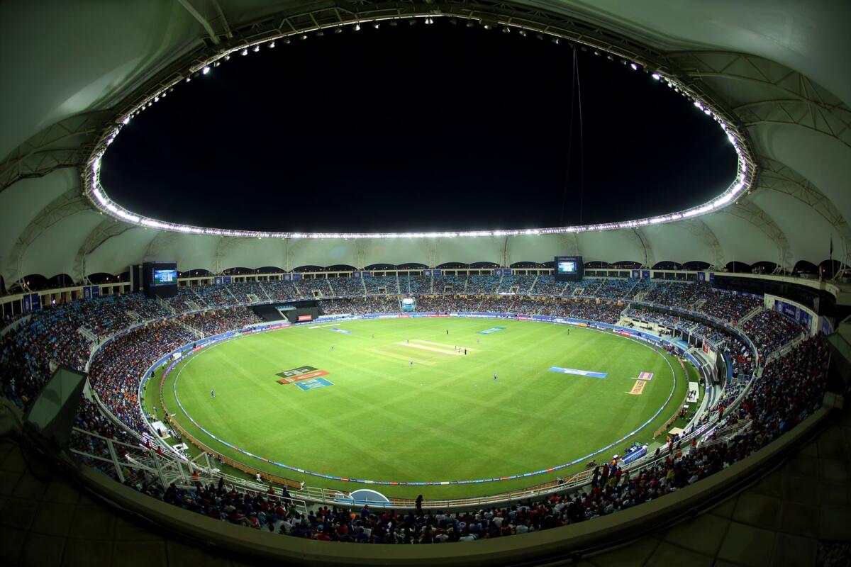 The Dubai International Cricket Stadium at Dubai Sports City was launched in April 22, 2009. -  IPL / SPORTZPICS File