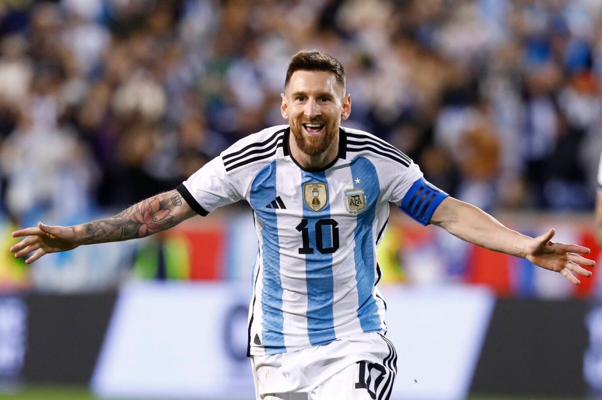 Lionel Messi. — AFP File