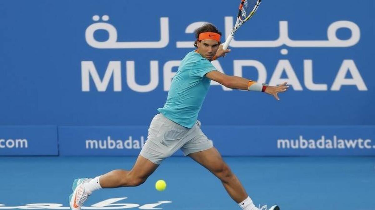 Spanish tennis player Rafael Nadal. - Agencies