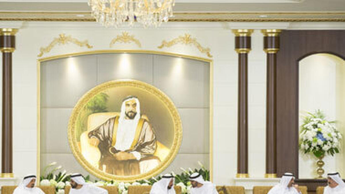 Rulers exchange Ramadan greetings in Abu Dhabi