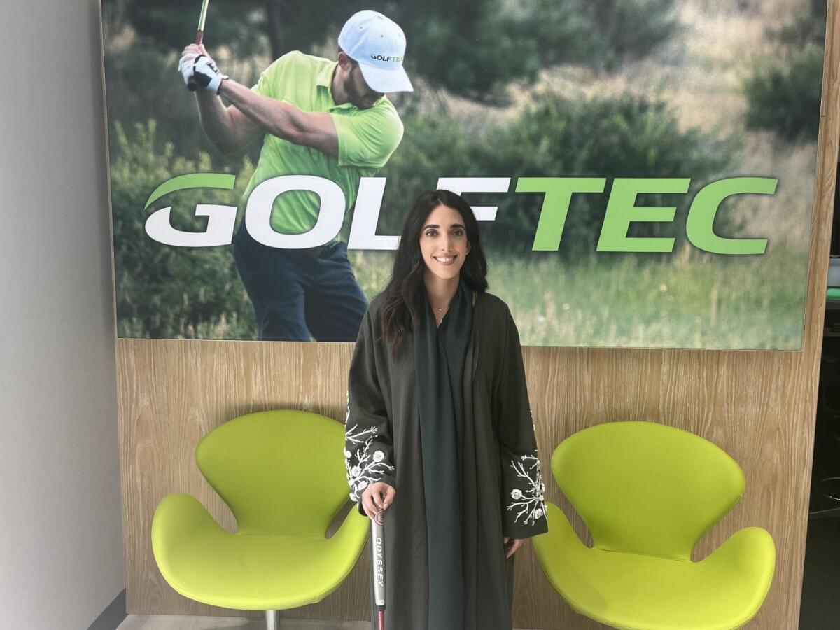 Haya Alsulaiman, GOLFTEC Franchise Owner here in City Walk, Dubai. - Supplied photo