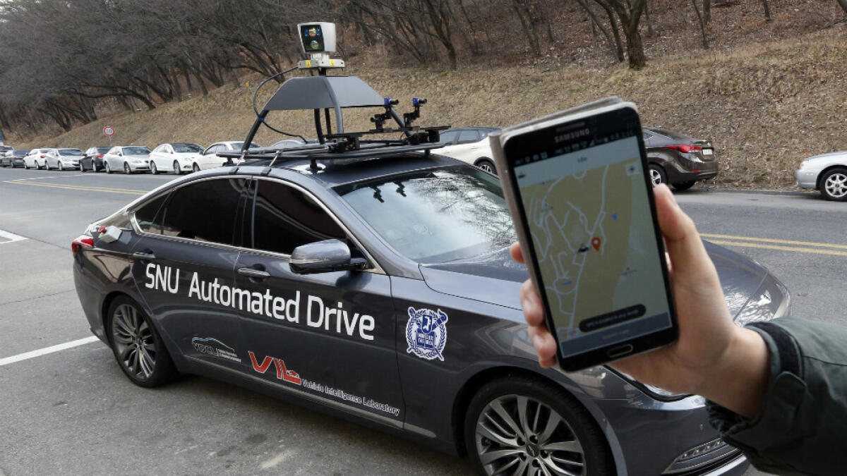 South Korea to build test bed for self-driving cars