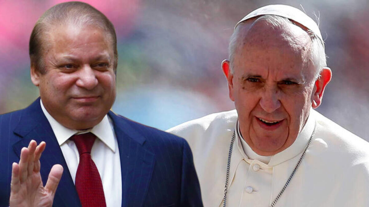 Pope accepts Sharifs invitation to visit Pakistan