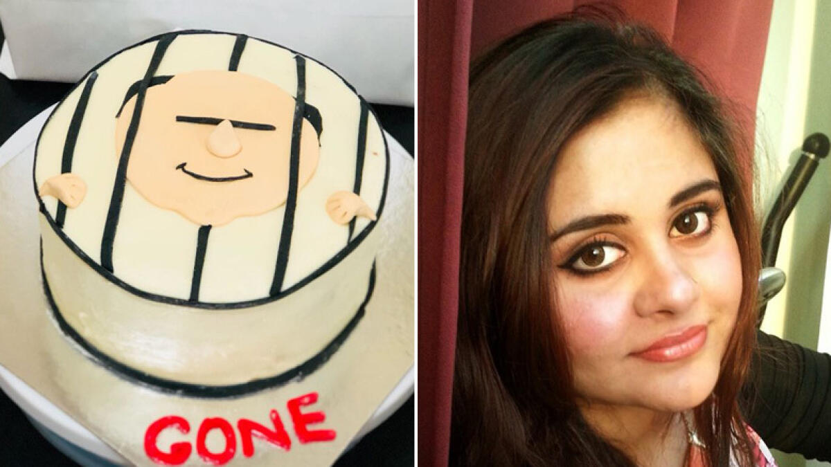 Pakistani homemaker in Dubai flooded with anti-Nawaz cake orders