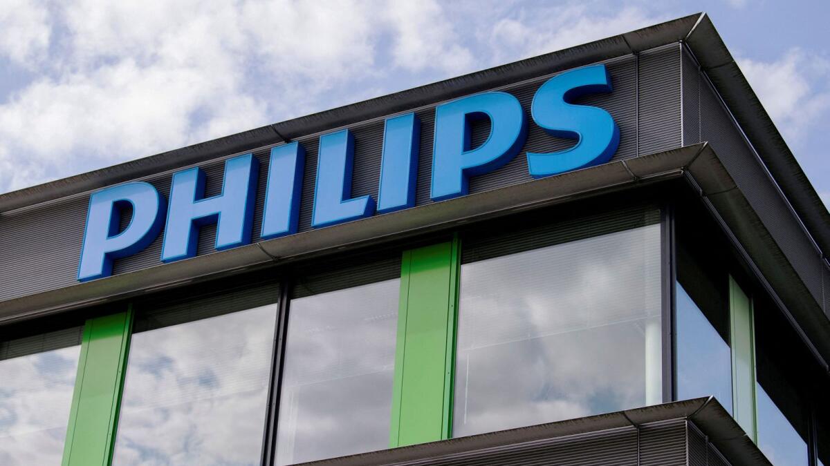 Philips Healthcare headquarters is seen in Best, Netherlands. The new reorganisation brings the total amount of job cuts announced by new chief executive Roy Jakobs in recent months to 10,000, or around 13 per cent of Philips’ current workforce. — Reuters