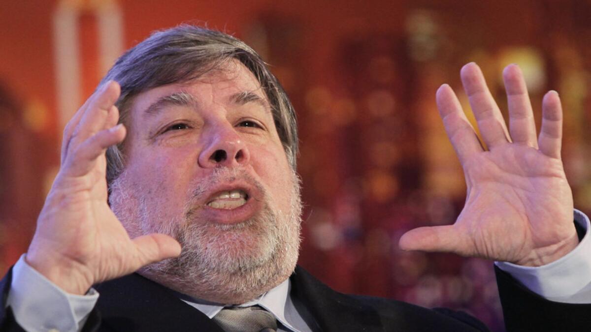 Steve Wozniak wants companies to be honest and transparent.