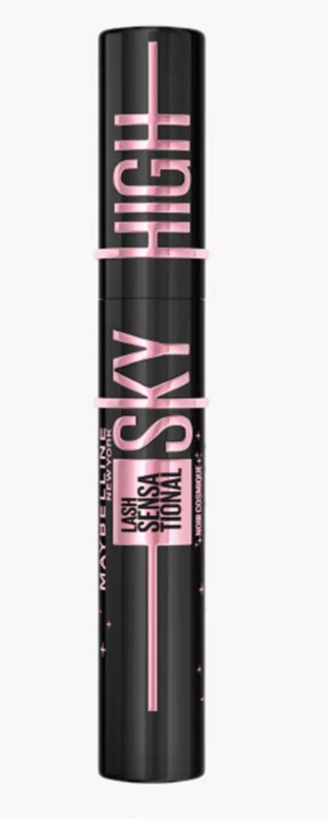 Let your eyes do all the talking with Maybelline New York Lash Sensational Sky High Cosmic Black mascara (Dh44)