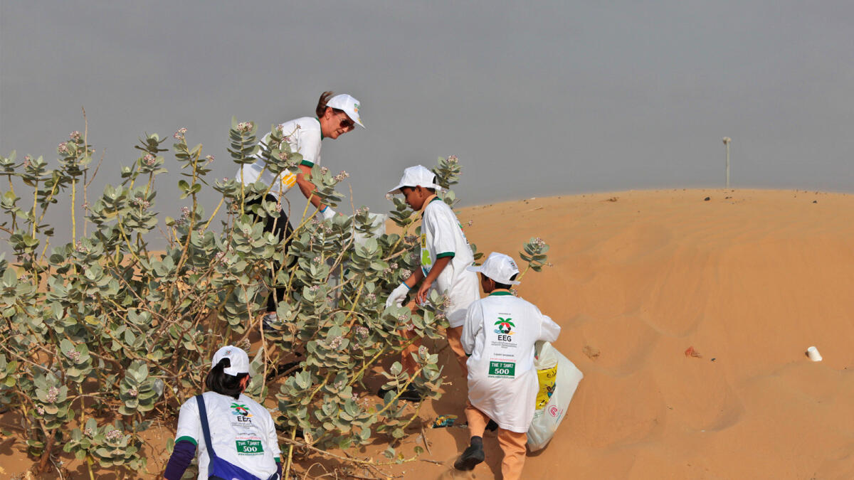 Green warriors land in Sharjah for a cleanup