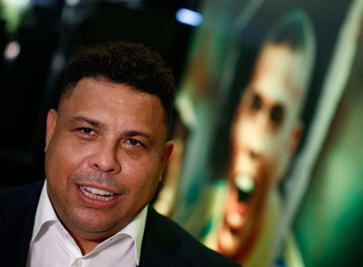 Veteran footballer Ronaldo Nazario (Photo: Reuters)