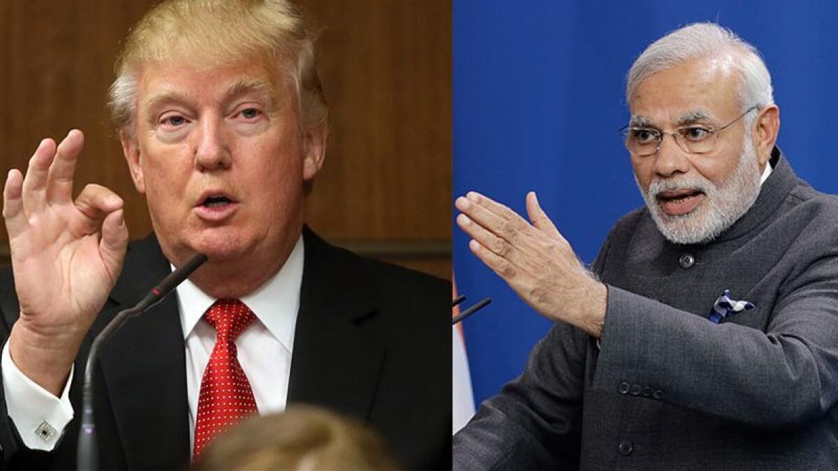 Donald Trump to speak with Narendra Modi today