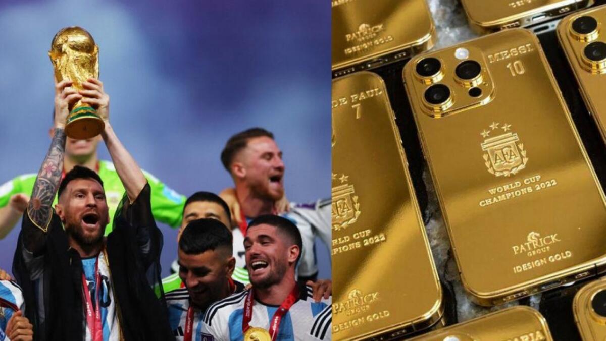 Lionel Messi was named player of the tournament at the World Cup. — Reuters