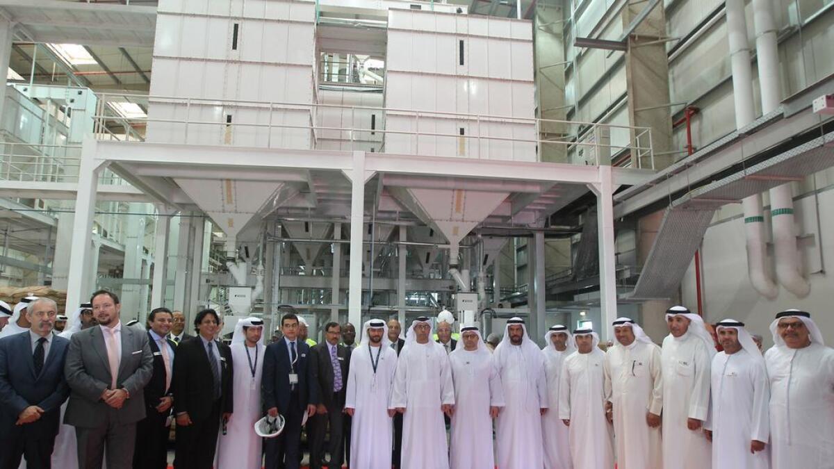 Dh140m rice factory inaugurated at Kizad