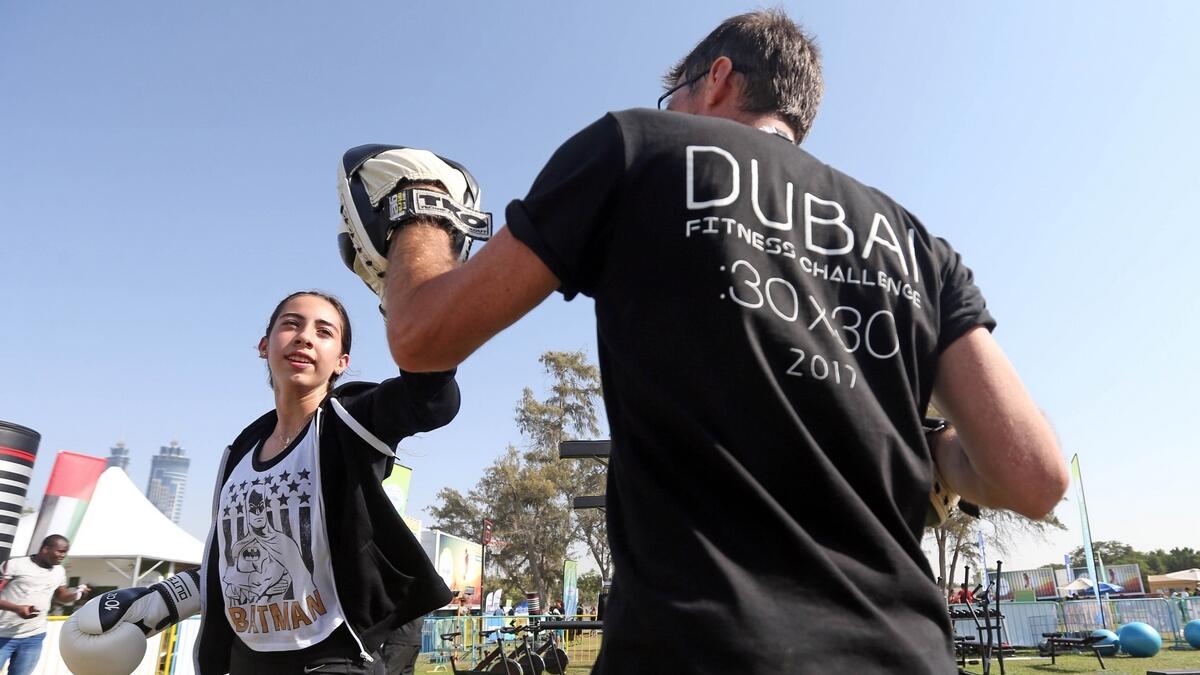 Dubai residents get hooked to fitness challenge