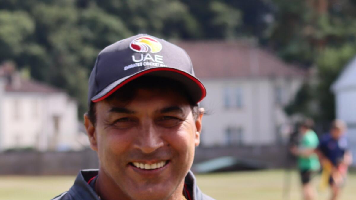 Robin Singh, director of cricket and national teams’ head coach. — UAE Cricket Official Twitter