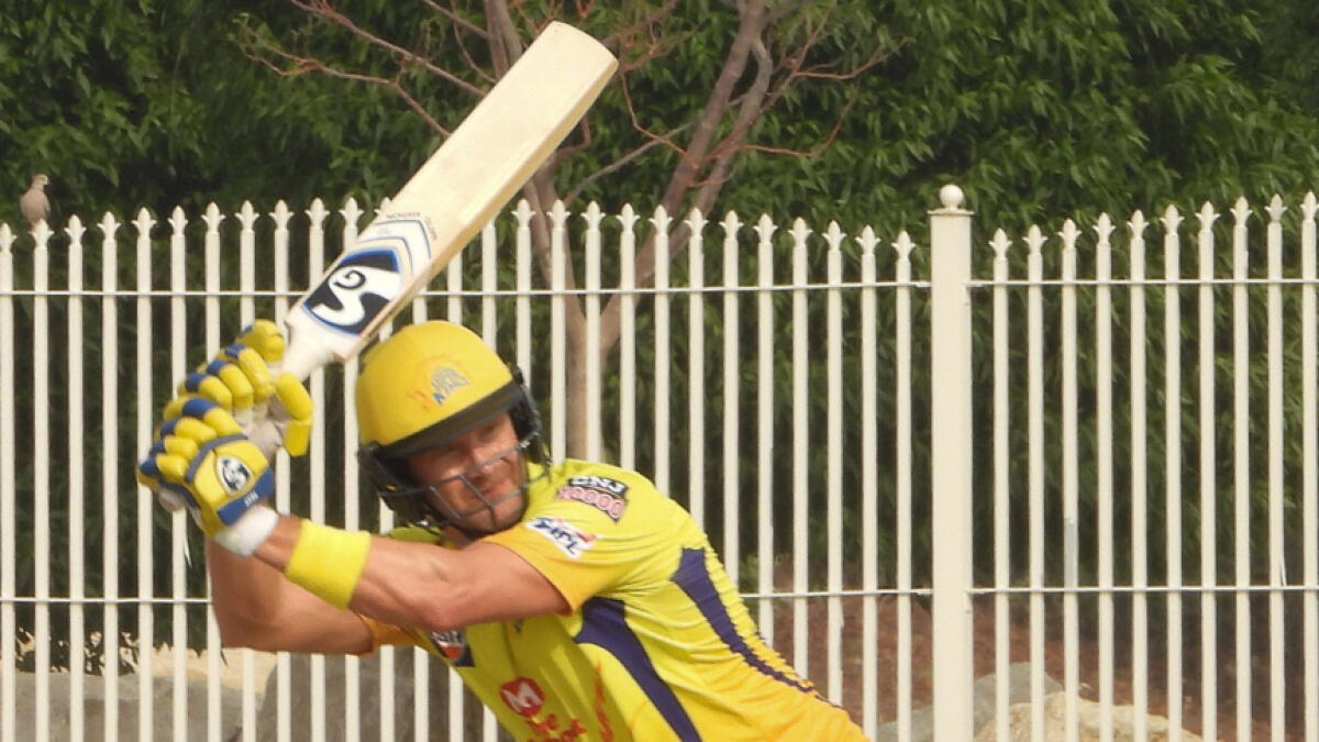 Shane Watson is 13th on the all-time list of run-getters in the IPL with 3,575 runs from 134 matches. - CSK Twitter