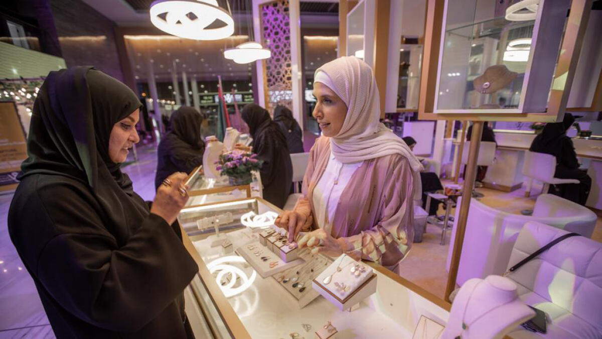 Emirati women flaunt own jewellery designs at Sharjah expo