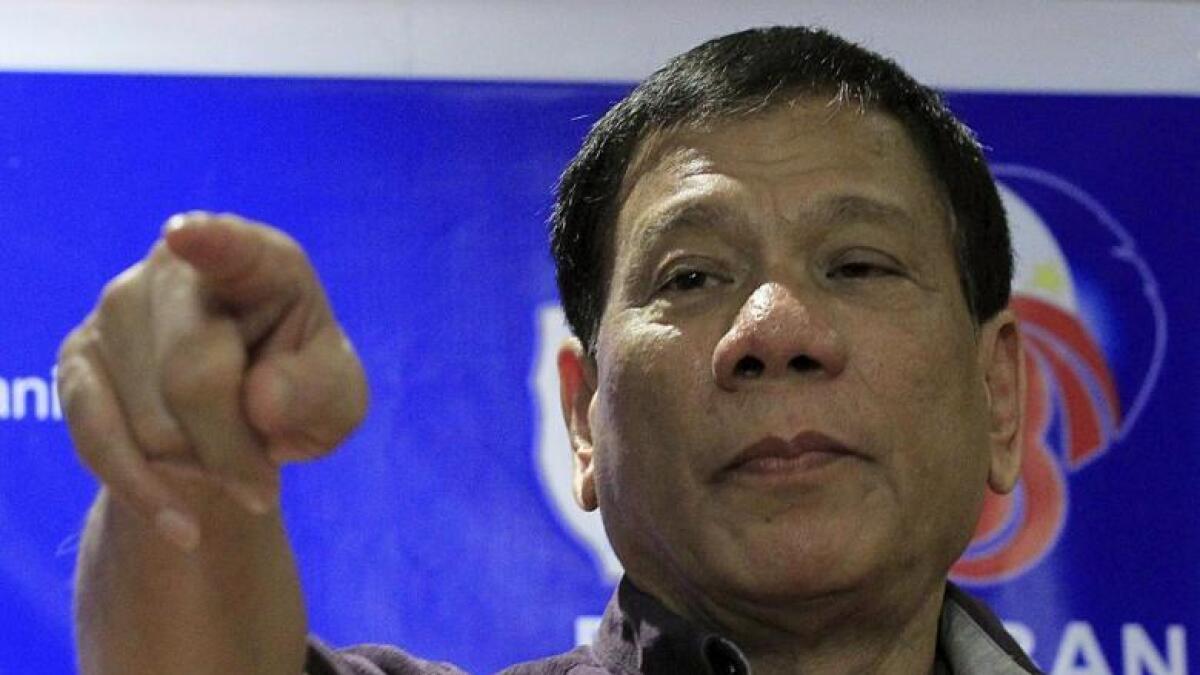 Philippines Duterte wins Time magazine poll