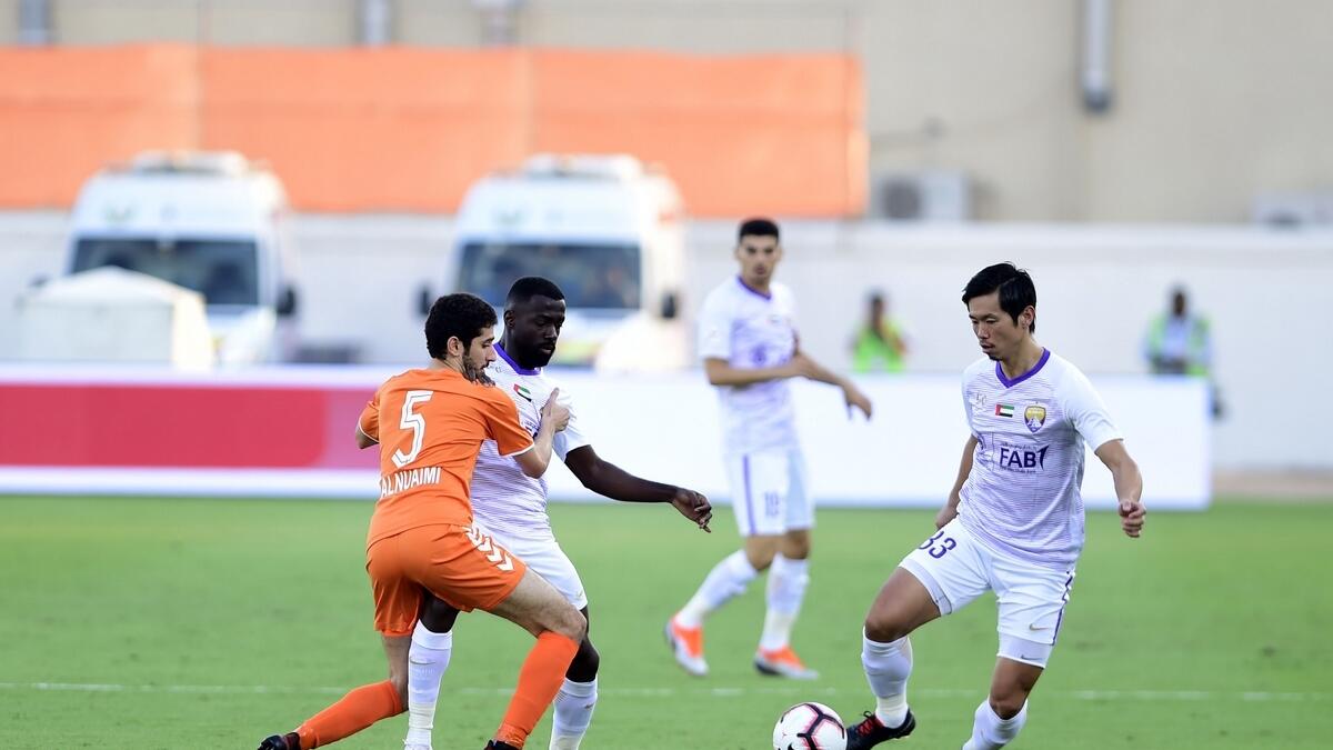Al Ain pump three goals against Ajman in AGL