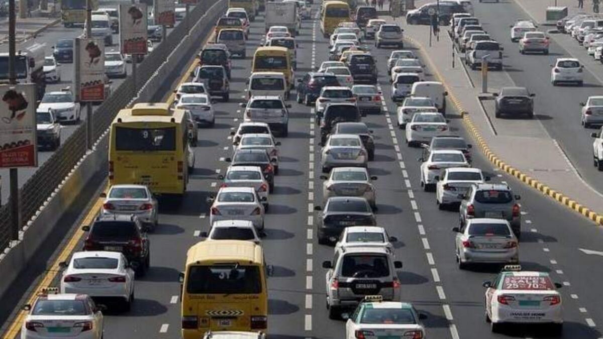 UAE traffic: Accidents in Abu Dhabi delay motorists