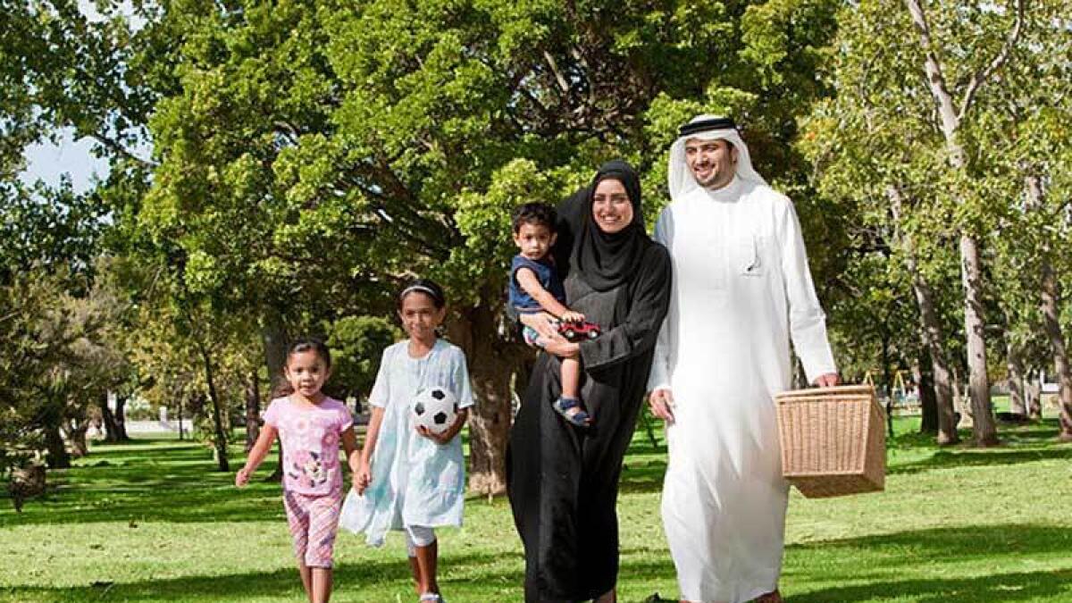 The National Family Policy aims at raising awareness of the Emirati family’s rights and duties.- Alamy Image