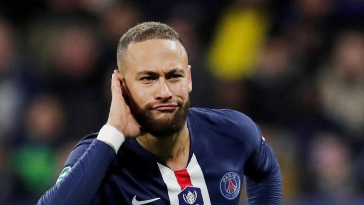 Paris St Germain's striker Neymar. (Reuters)