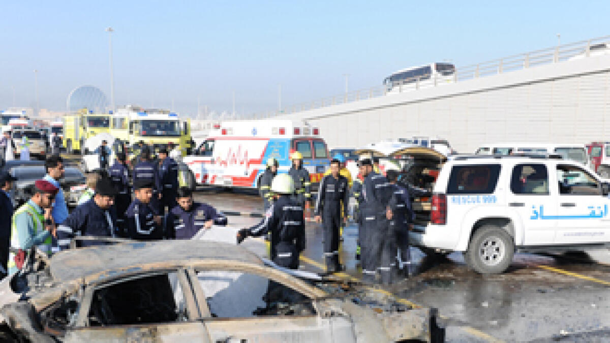 Another pile-up in Abu Dhabi leaves one dead