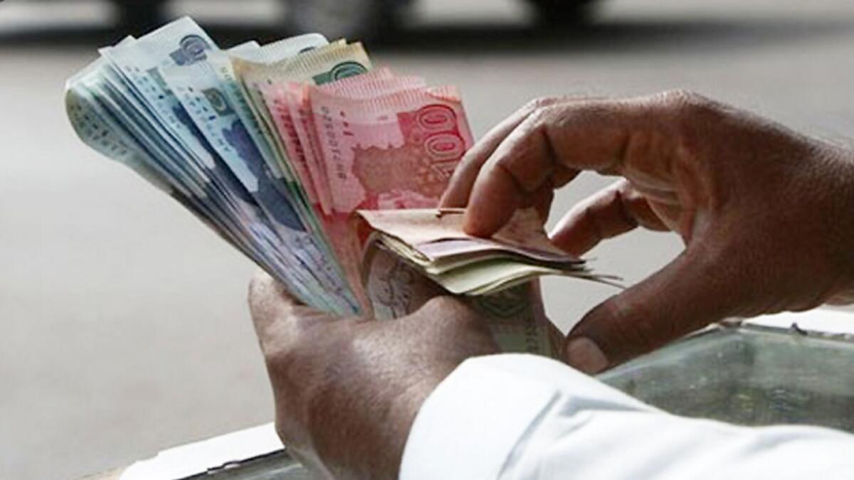 The Pakistani rupee can touch 40 versus the dirham in the near future due to strong inflows of remittances and business-friendly policies by Islamabad. -  Reuters