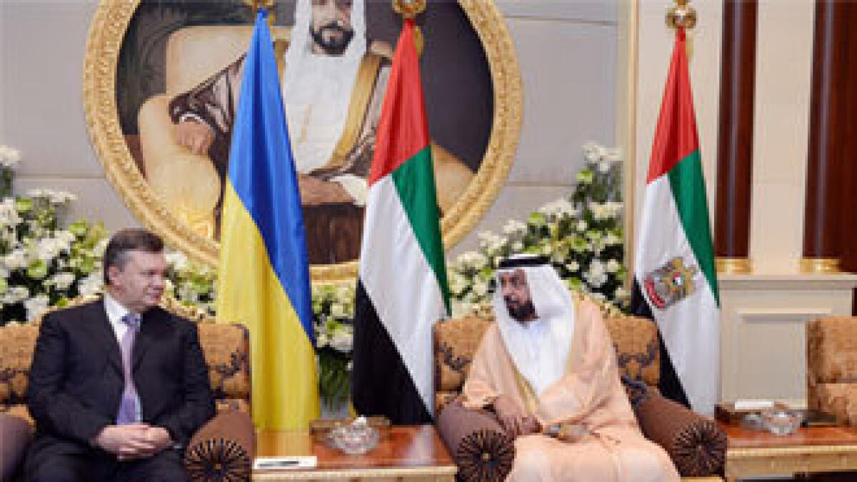 UAE and Ukraine ink slew of agreements