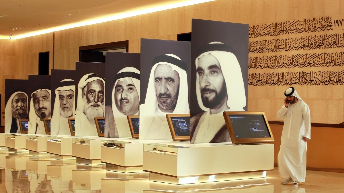 Walls that speak the history of UAE