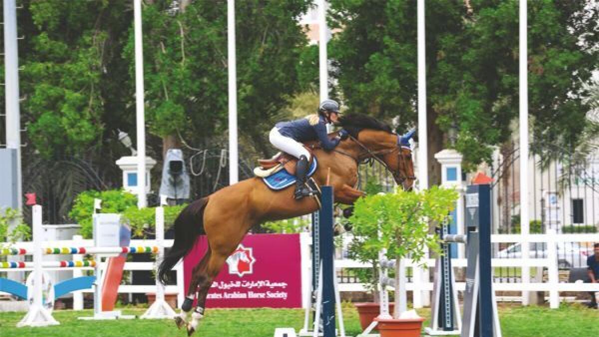 Emirati riders raise the bar at FBMA Show Jumping