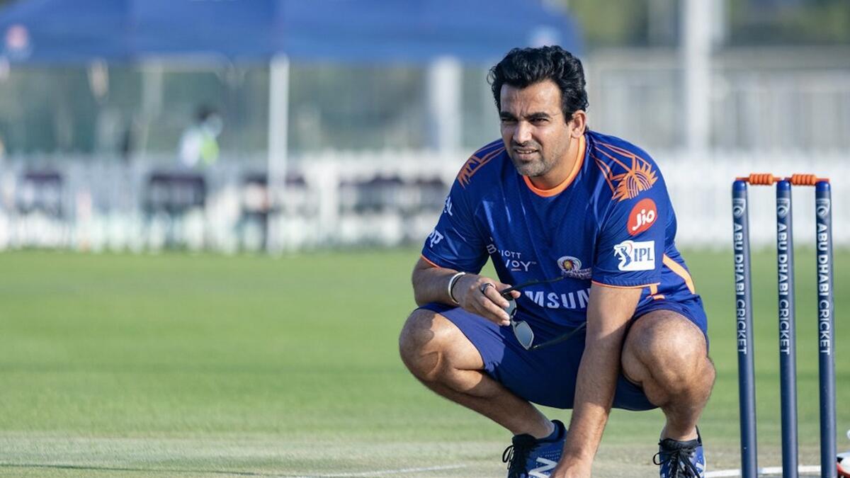 FANCY HAVING A BOWL?: Mumbai Indians  director of cricket operations Zaheer Khan. - Mumbai Indians Twitter