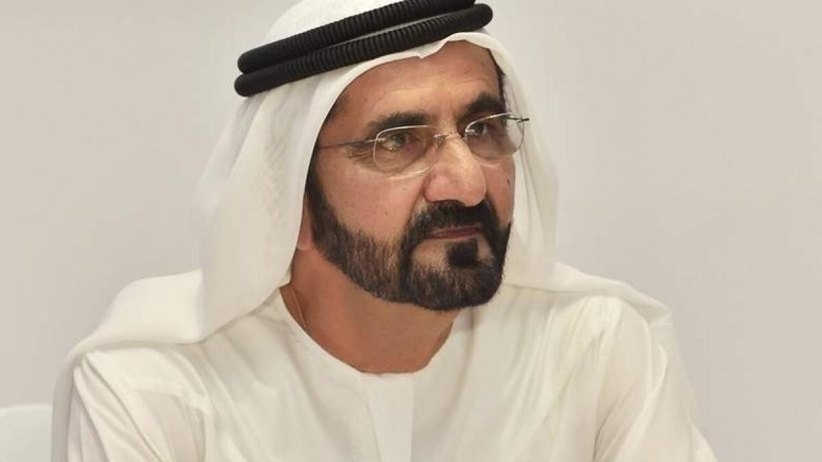 Video: Indian communitys gift to Sheikh Mohammed on his birthday 