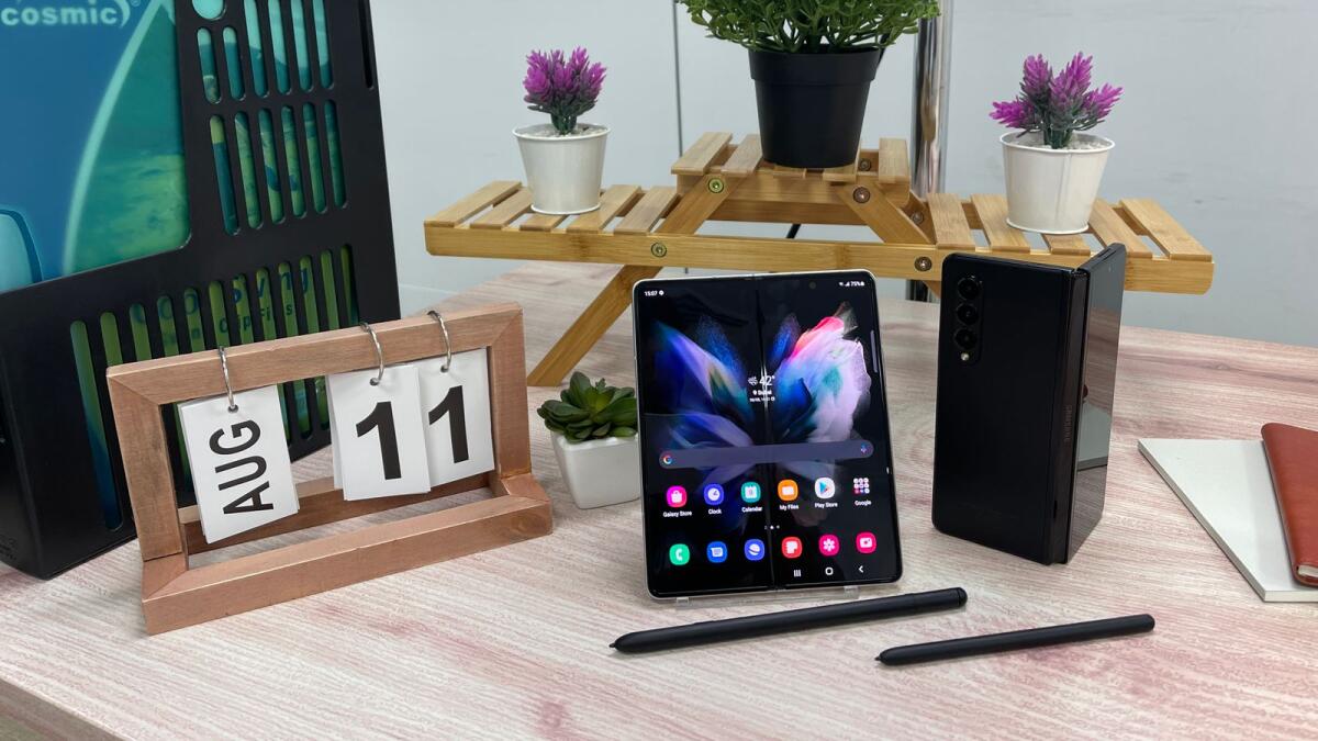 The Samsung Galaxy Z Fold3 5G, launched in Dubai last week, is now compatible with the S Pen.