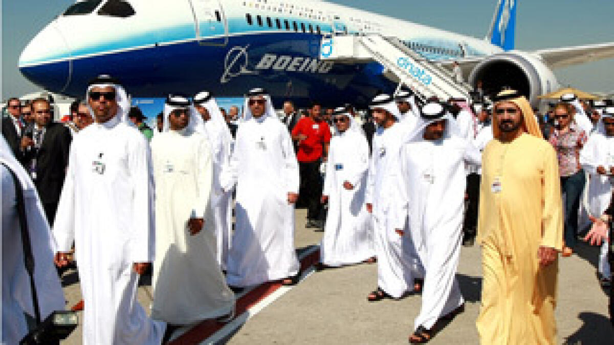 Shaikh Mohammad opens Dubai Airshow