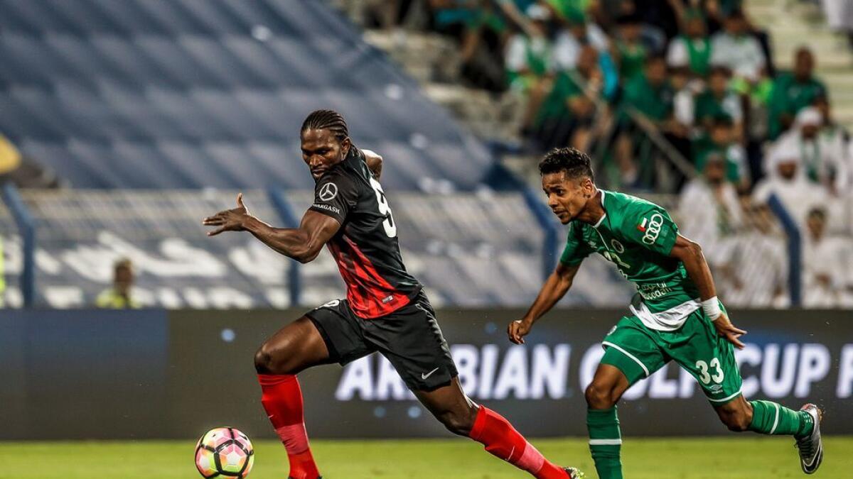 Football: Diop brace fires Ahli to Arabian Gulf Cup title