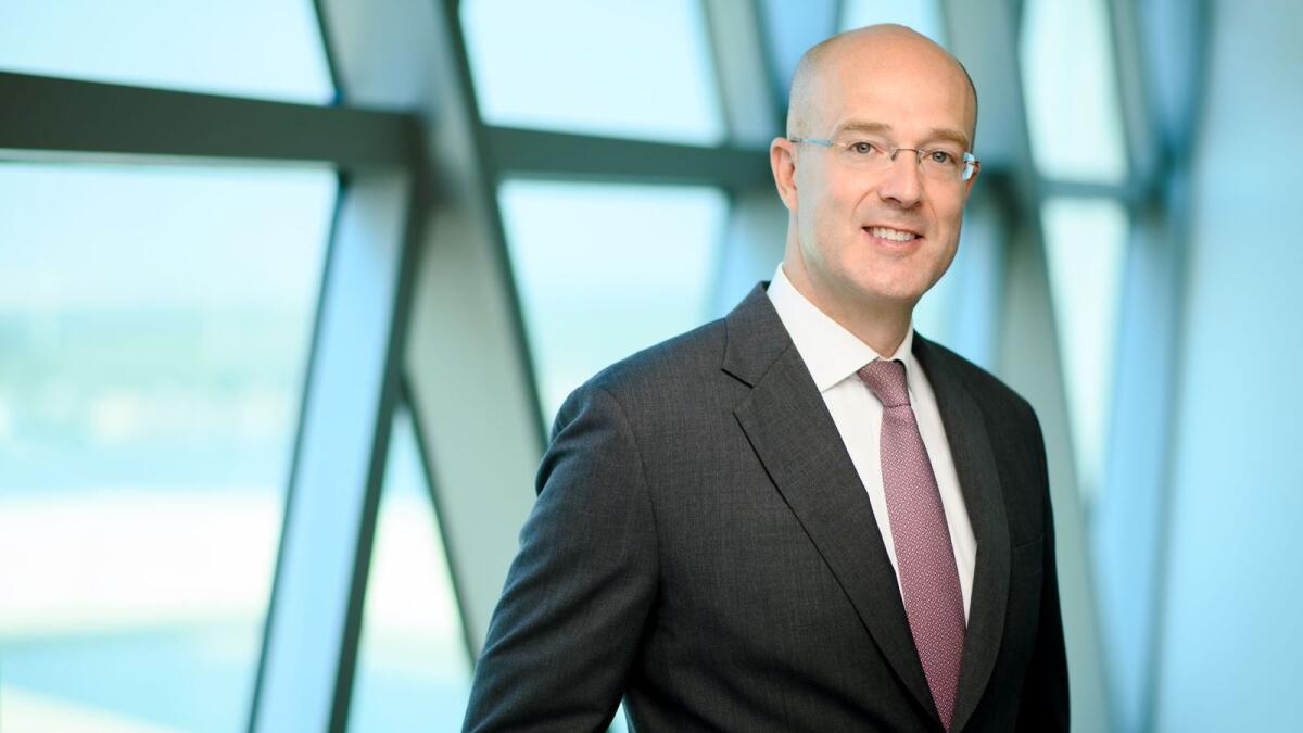 Aldar's chief financial and sustainability officer, Greg Fewer