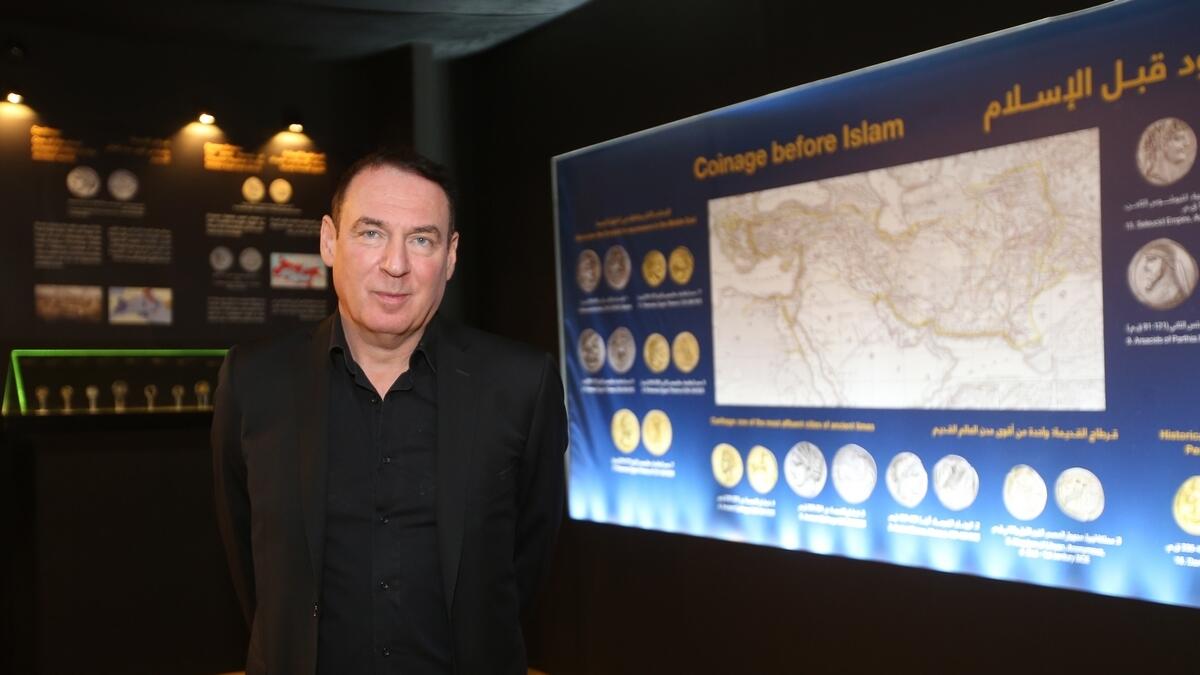 Abu Dhabi expat Dr Alain Baron, founder of Numismatica Genevensis SA, is the curator and organiser of the exhibition.