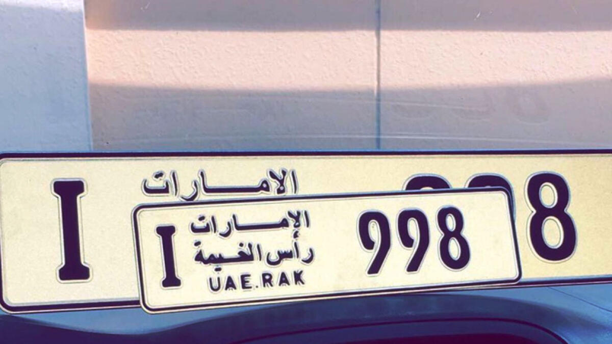 Pay Dh500, get sporty car number plate in UAE