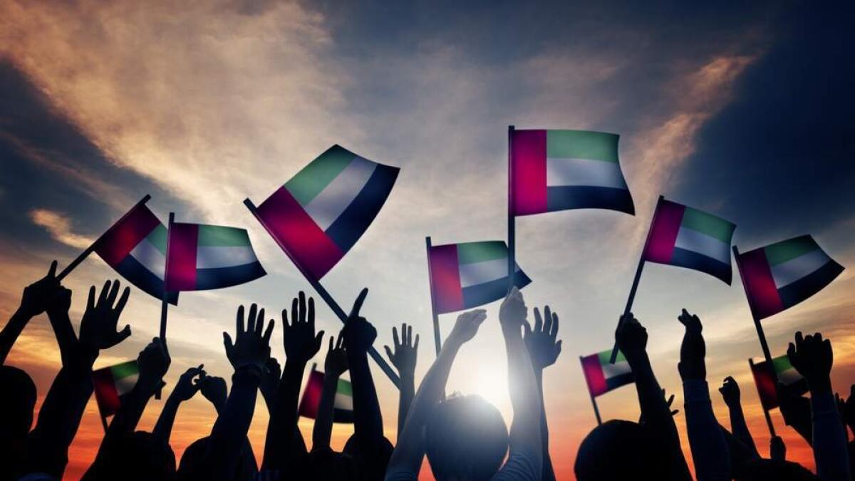 Emiratis raise UAE flag high in Antarctica