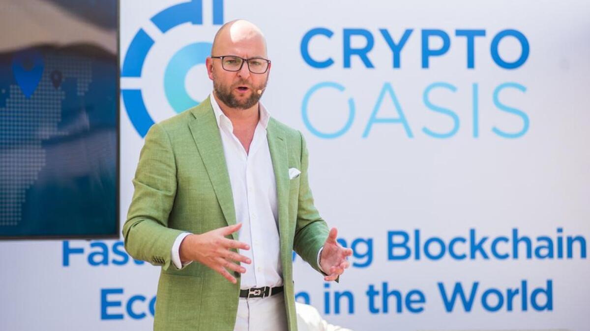 Ralf Glabischnig, founder of Crypto Oasis - Supplied