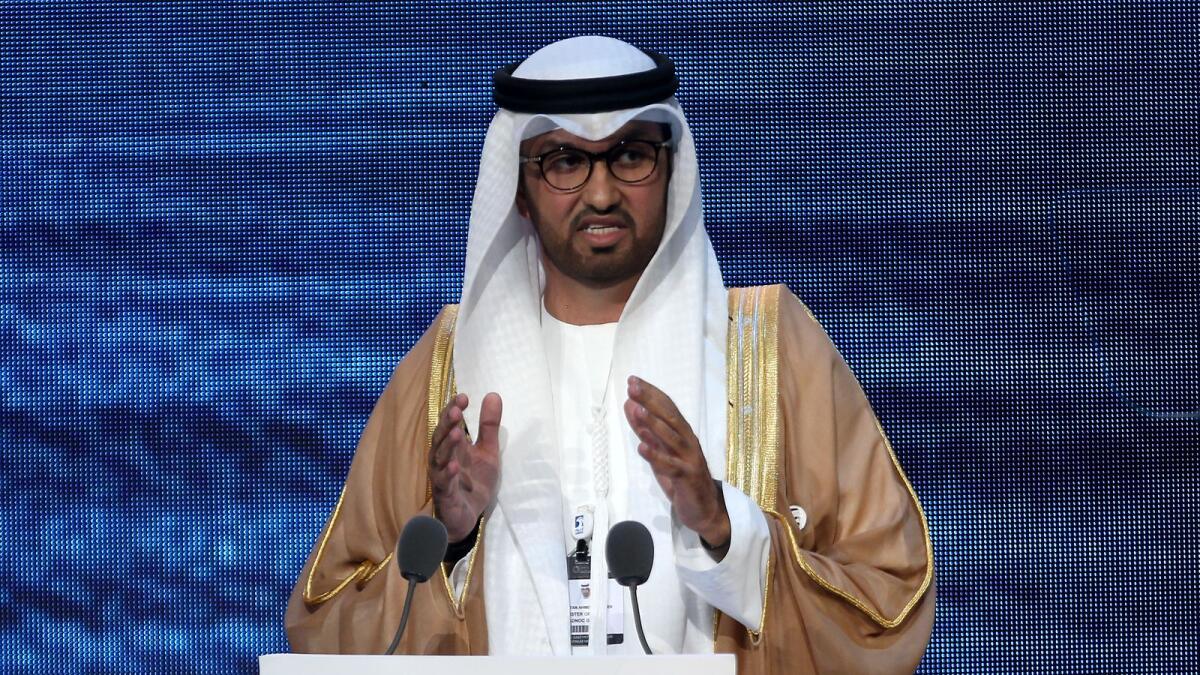 Dr Al Jaber revealed that Adnoc will increase its production capacity to five million barrels per day by 2030. — File poto