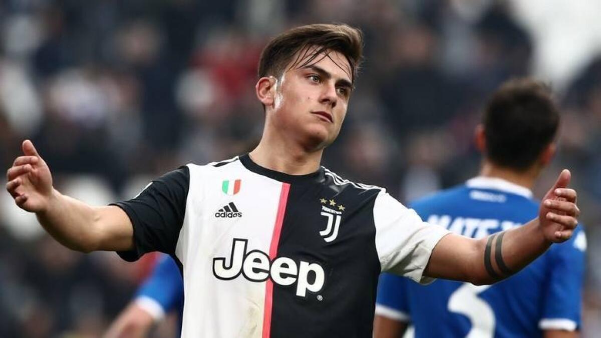 Argentine star Paulo Dybala was one of three Juventus players to test positive along with Italy defender Daniele Rugani and France's Blaise Matuidi in March. - AFP file