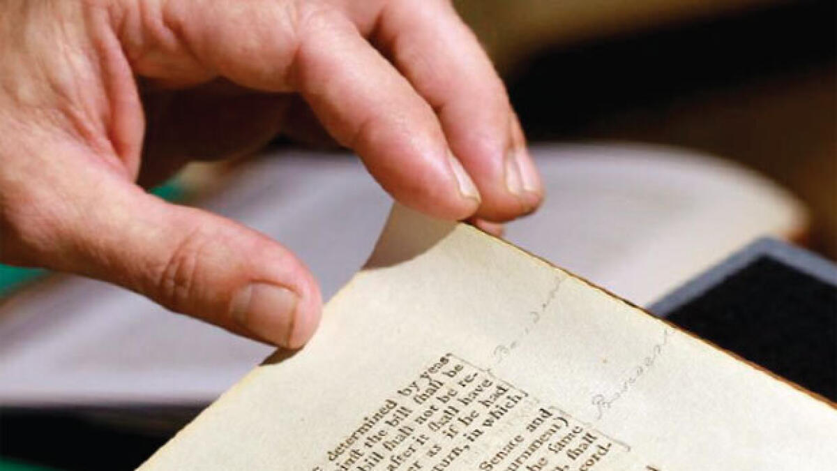 George Washington’s Constitution to be auctioned
