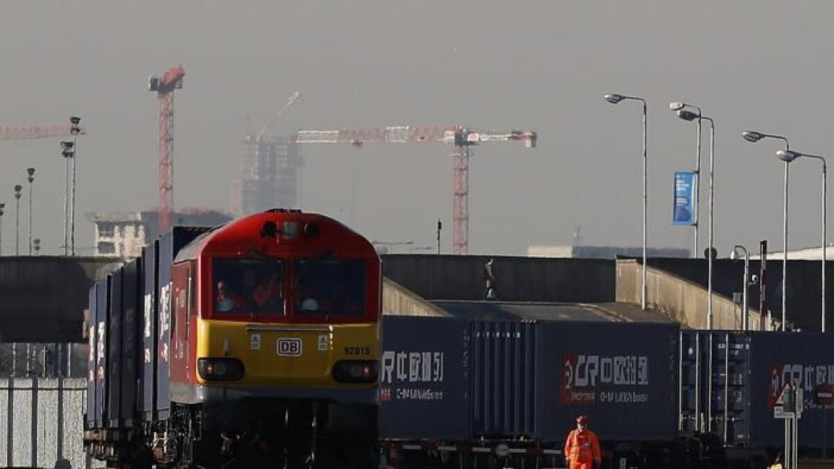 First Britain-China direct freight train arrives back in China